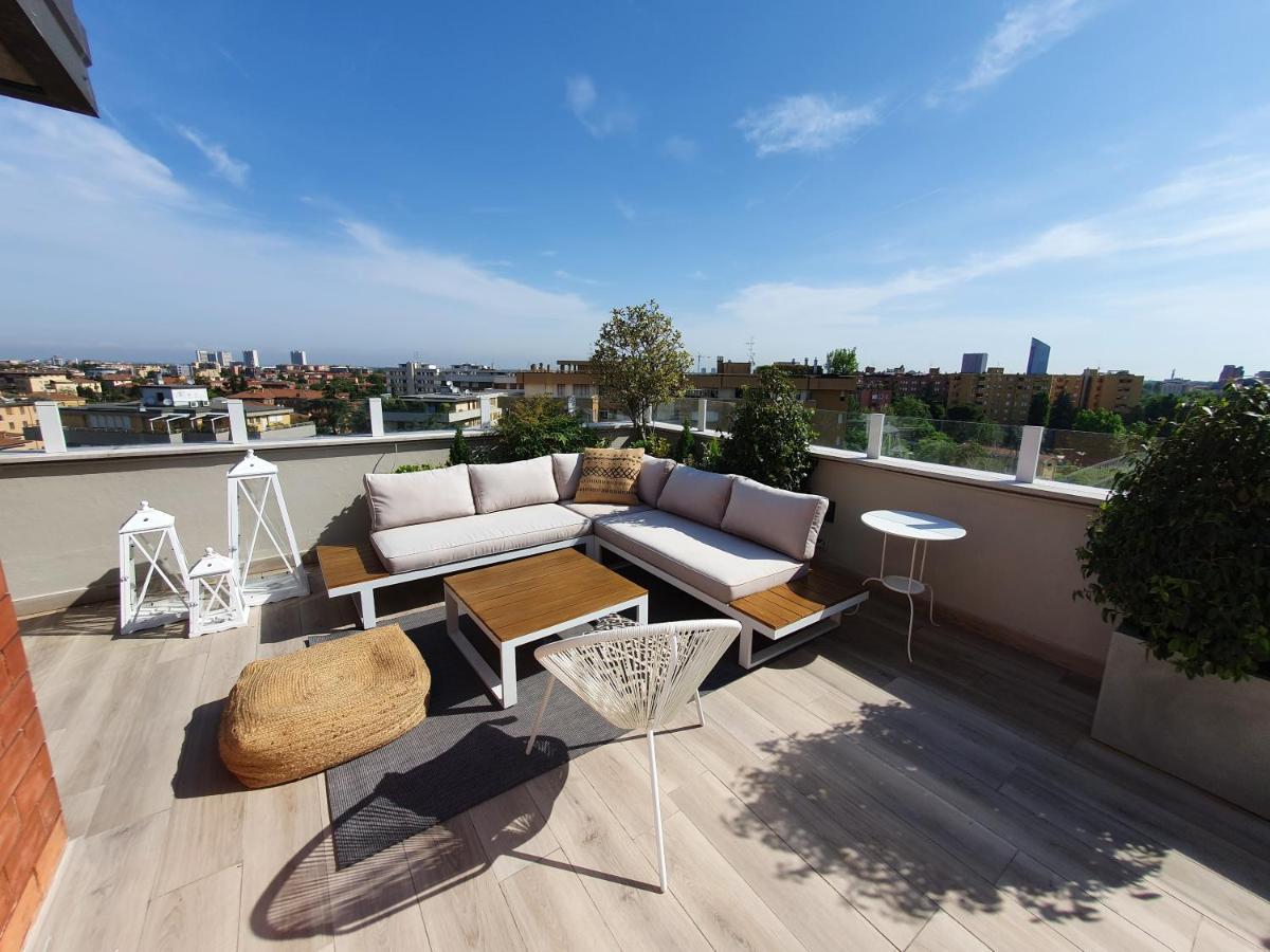 Appartamento Penthouse F8 - Panoramic Terrace, View Two Towers Bologna Esterno foto